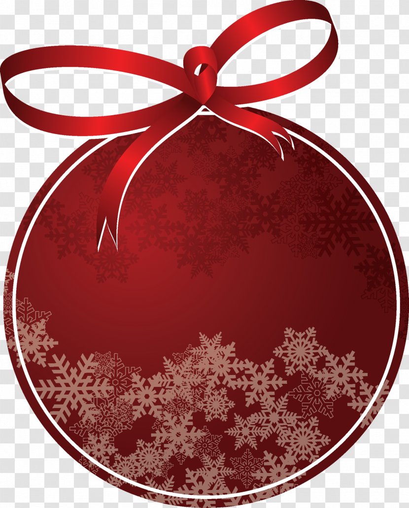Christmas Ornament Red Clip Art - Card - Noel Transparent PNG