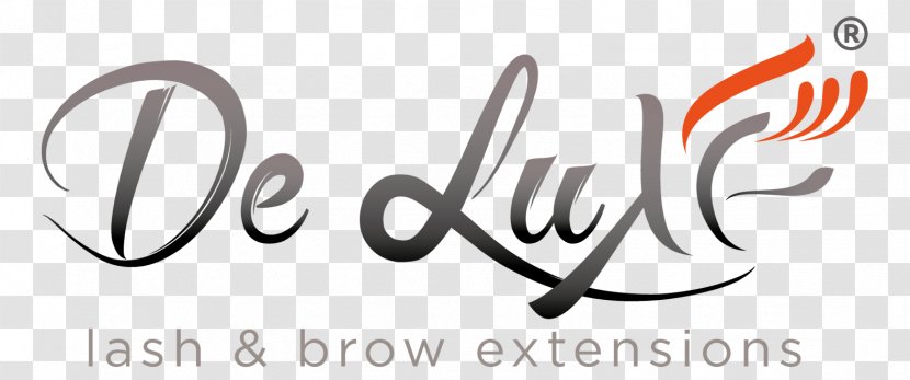 DeLuxe Lash & Brow Extensions Eyelash Location Gambrinushof - Calligraphy - Lashes Logo Transparent PNG