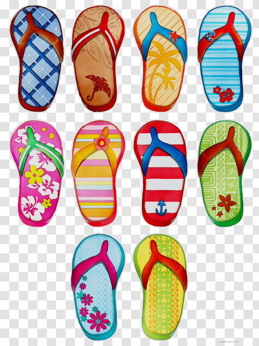 Flip-flops Slipper Shoe Product Design - Flipflops Transparent PNG