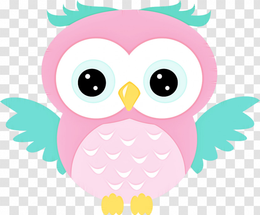 Owls Birds Cartoon Cuteness Painting Transparent PNG