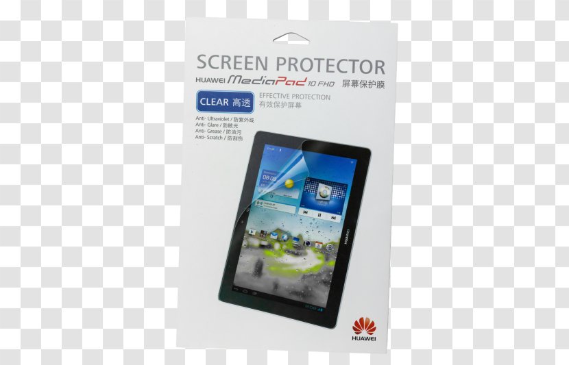 Smartphone Handheld Devices Electronics Multimedia Huawei - Screen Protector Transparent PNG