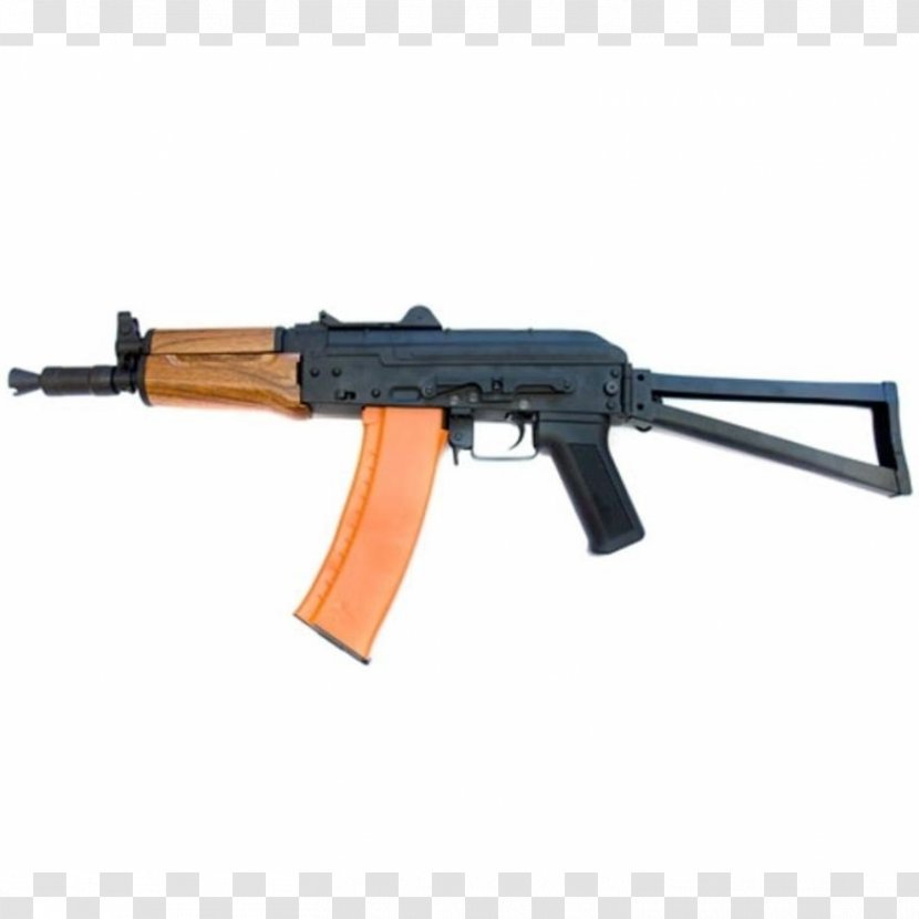Airsoft Guns AKS-74U AK-47 AK-74 - Silhouette - Assault Riffle Transparent PNG
