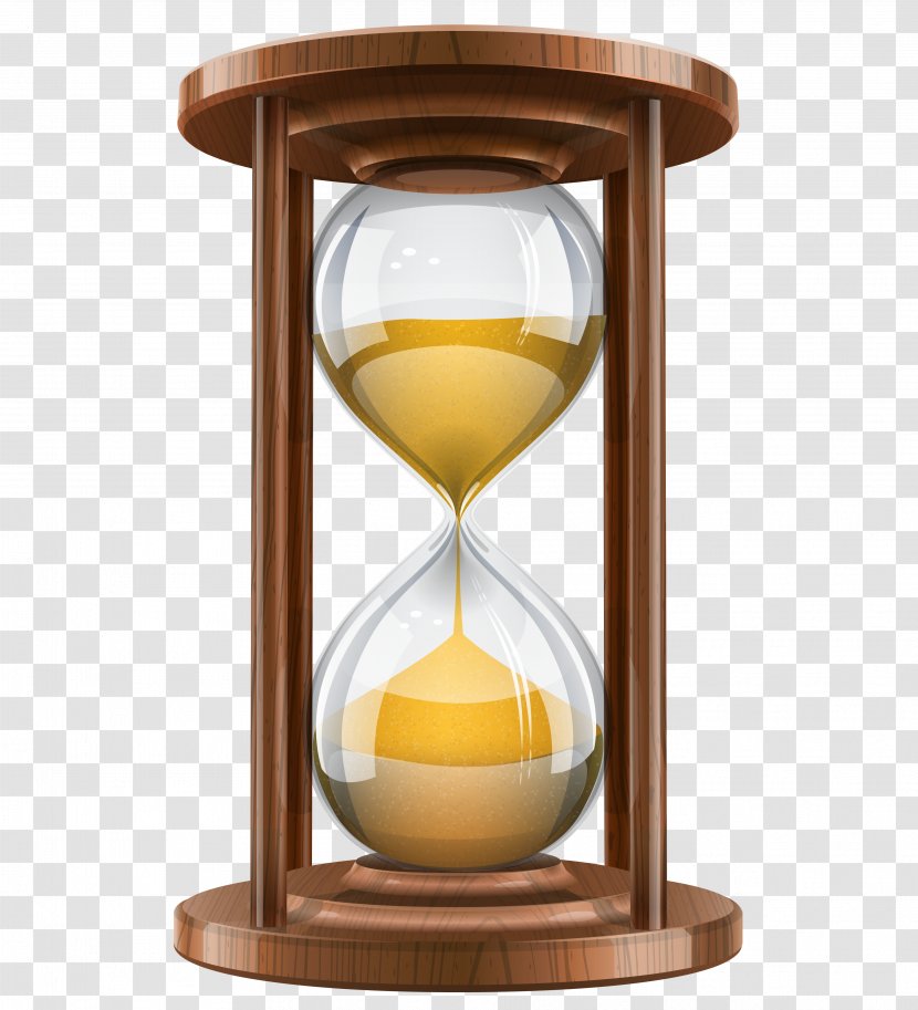 Hourglass Clock Clip Art - Timer - To Be Woody Transparent PNG