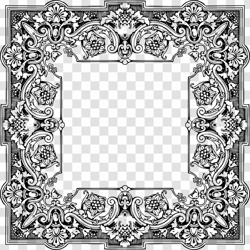 Picture Frames Borders And Decorative Arts - Dividers Transparent PNG