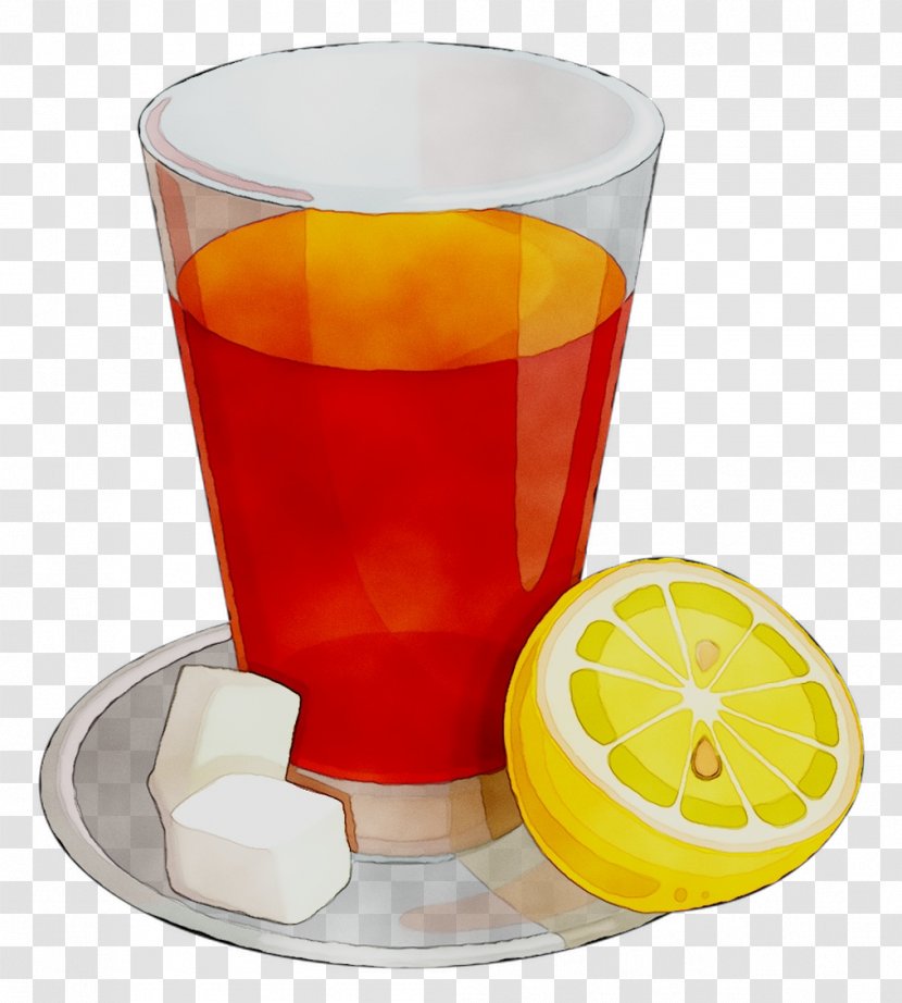 Orange Drink Non-alcoholic Sea Breeze Punch Old Fashioned - Alcohol Transparent PNG