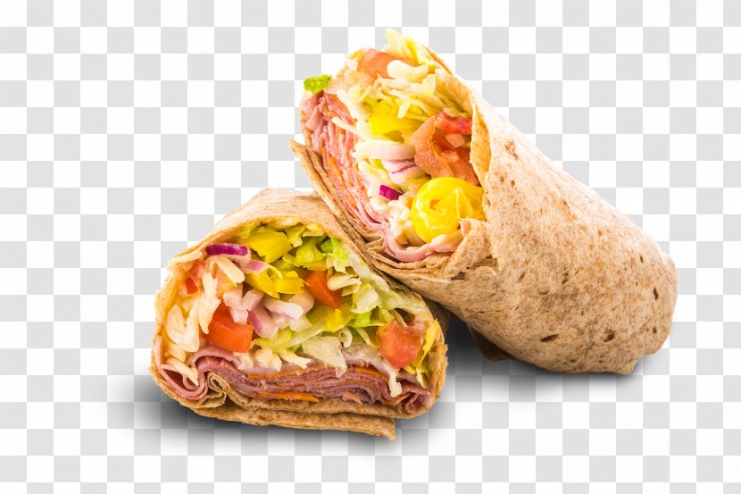 Mission Burrito Wrap Fast Food Vegetarian Cuisine - Hot Dog Transparent PNG