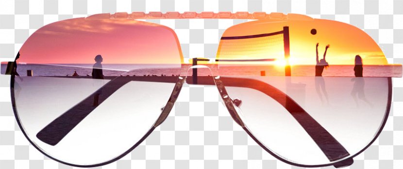 Goggles Multiple Exposure Art Sunglasses - Double Transparent PNG