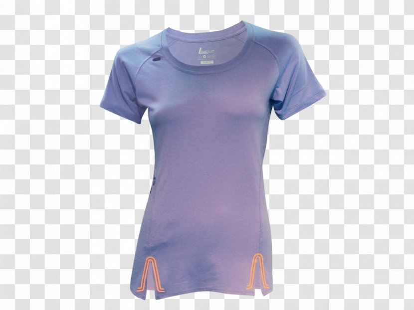 T-shirt Sleeve Shoulder Product - Blue Transparent PNG