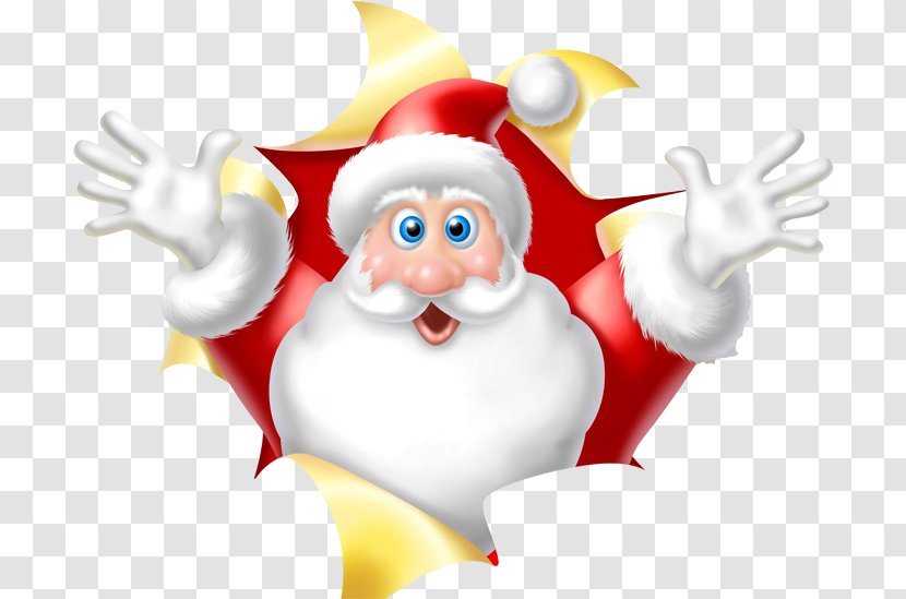 Santa Claus Cartoon Christmas Comics - Humour Transparent PNG