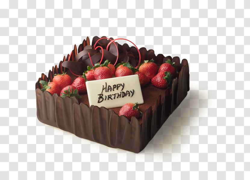 Chocolate Cake Black Forest Gateau Sachertorte Truffle Brownie - Pasteles Transparent PNG