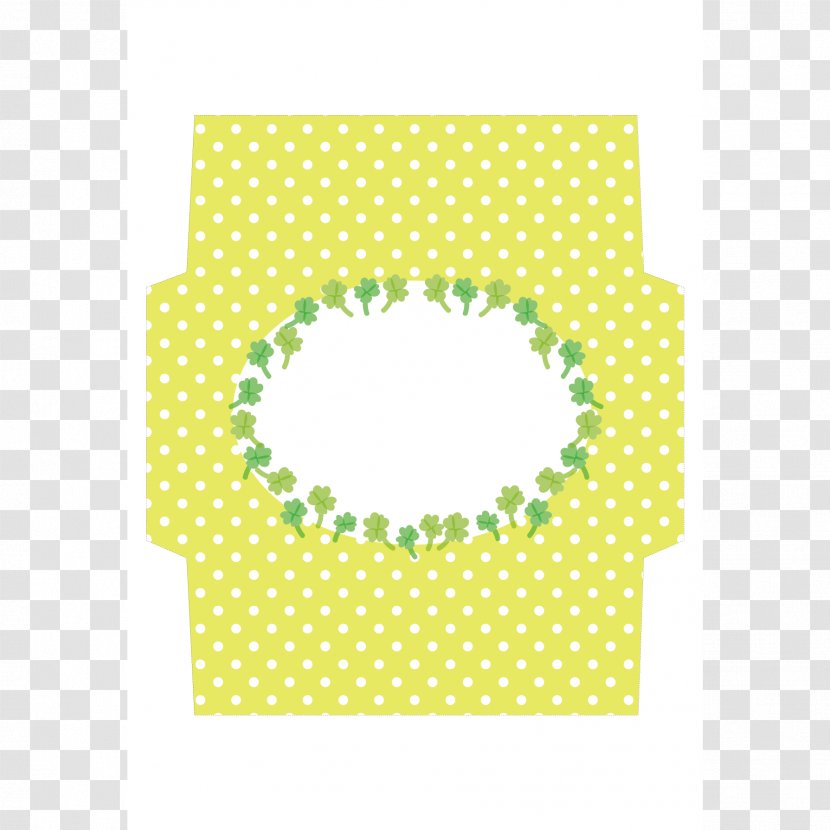 Baptism Sticker Label Product Polka Dot - Yellow - A4 Template Transparent PNG