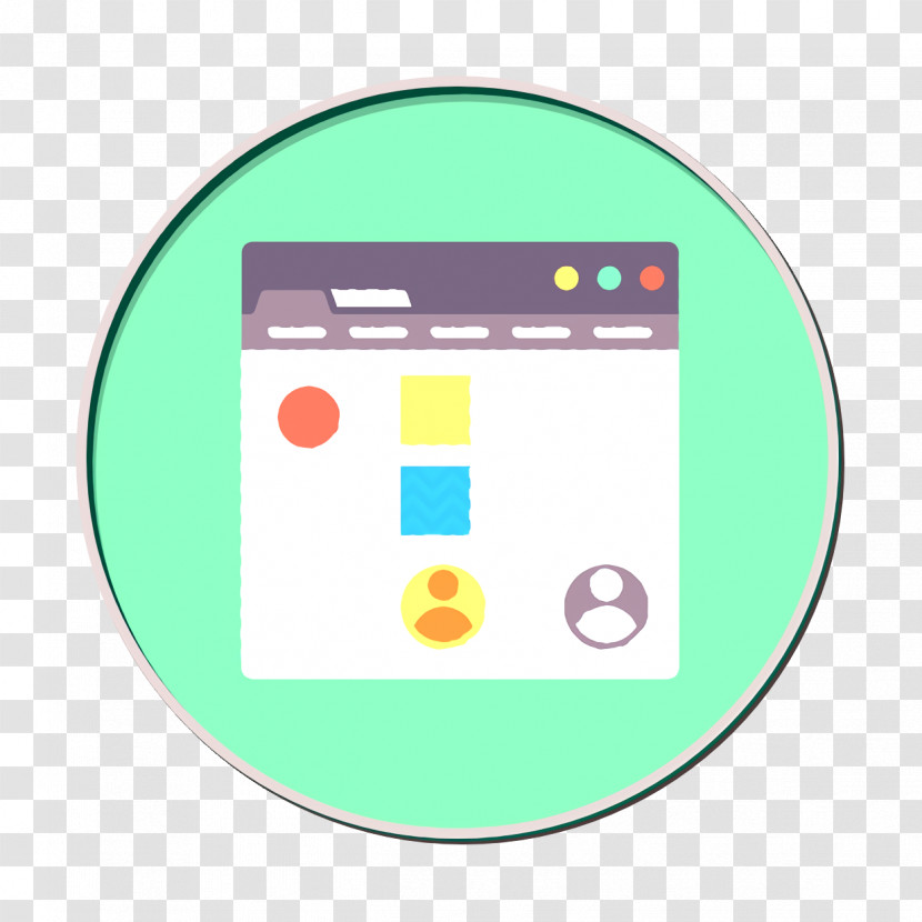 Content Icon Web Design Development & Ul-Flat-Circle Icon Website Icon Transparent PNG