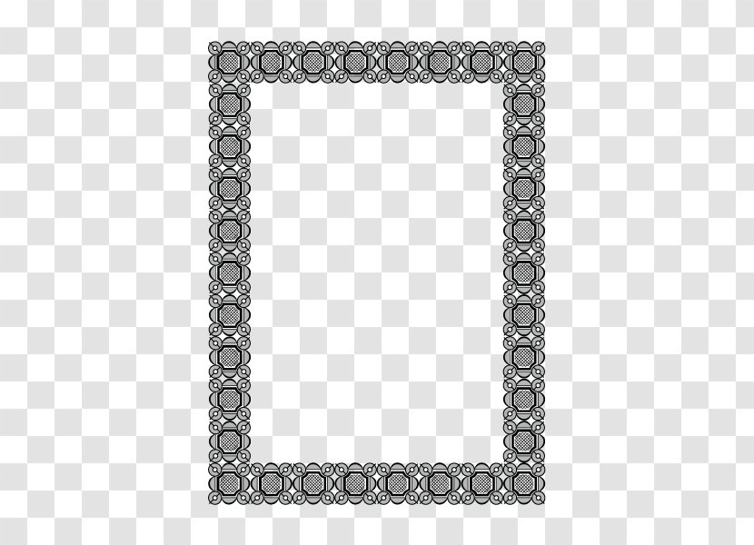 Picture Frame Black And White Area Pattern - Square Inc - Carved Artwork Transparent PNG