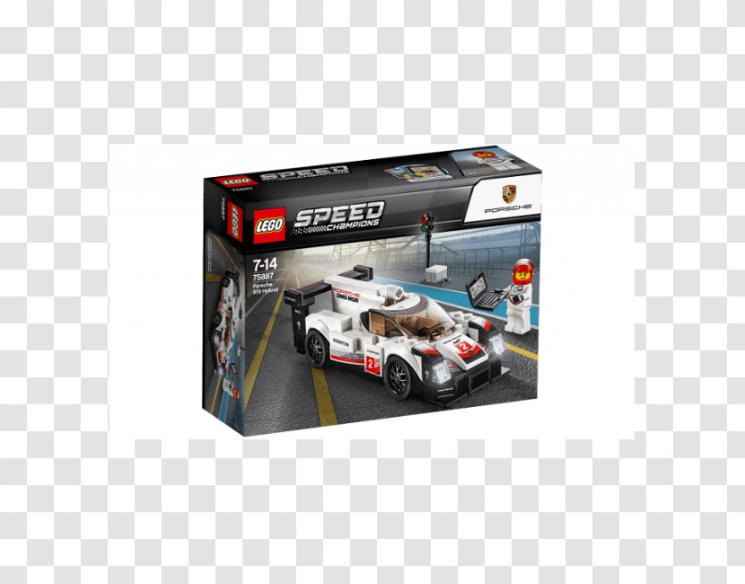 Porsche 919 Hybrid Lego Speed Champions Toy - Sports Car Transparent PNG