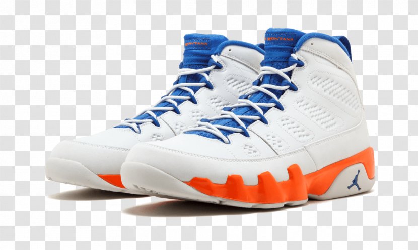 Sports Shoes Air Jordan 9 Retro 'Fontay Montana' Mens Sneakers Nike - Cobalt Blue Transparent PNG
