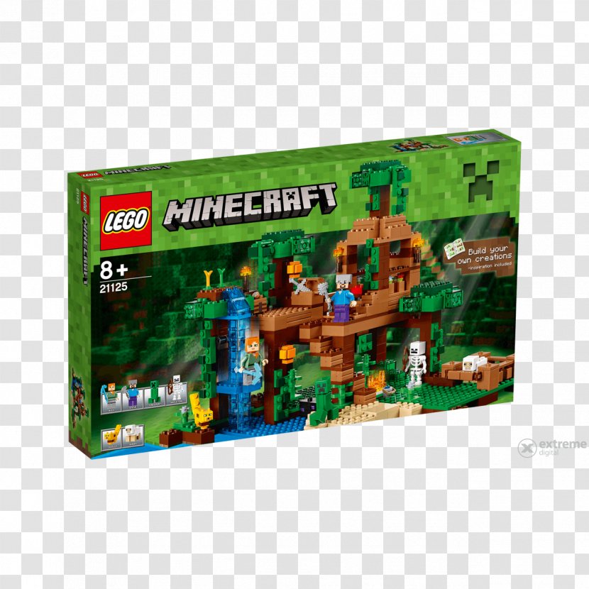 lego minecraft toy tree house jungle