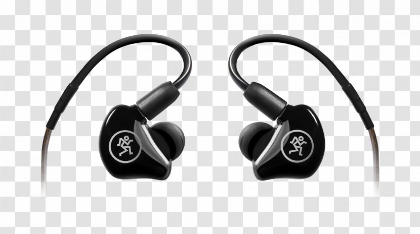 Headphones Mackie Ear Monitors In-ear Monitor Loudspeaker - Headset Transparent PNG