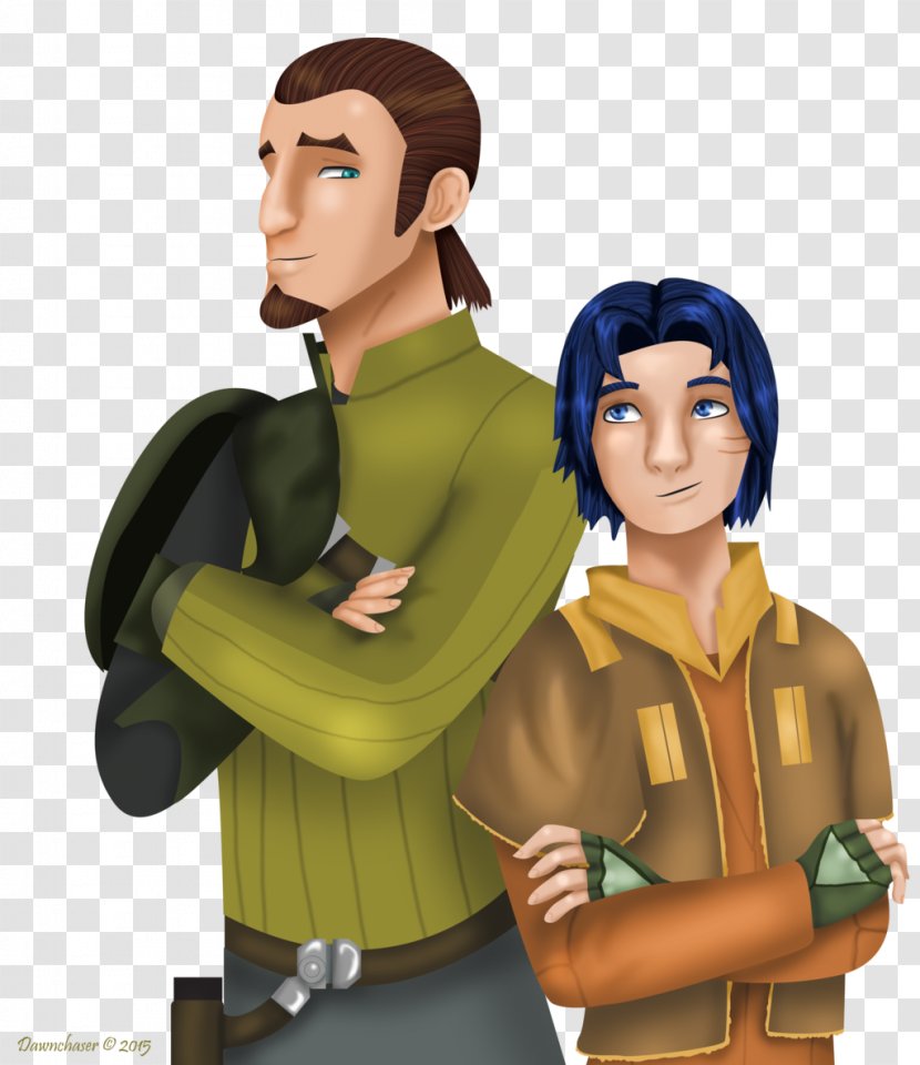 Kanan Jarrus Star Wars Rebels Ezra Bridger Depa Billaba Character - Watercolor Transparent PNG