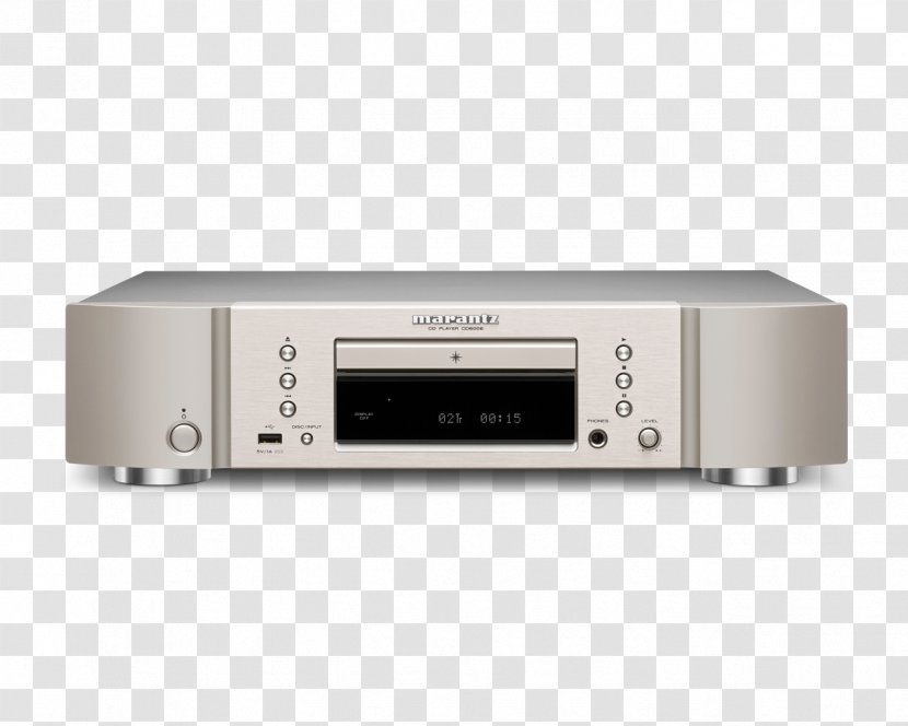 CD Player Compact Disc Marantz Digital-to-analog Converter High Fidelity - Audio - Audio-visual Transparent PNG