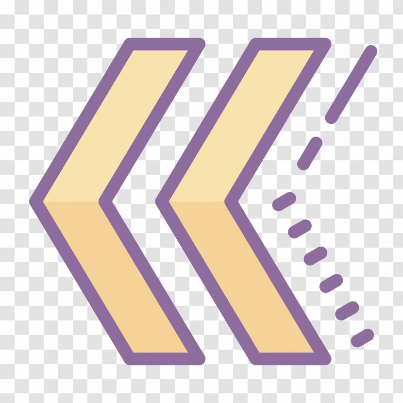 Arrow Triangle Symbol - Violet - Chevron Icon Transparent PNG