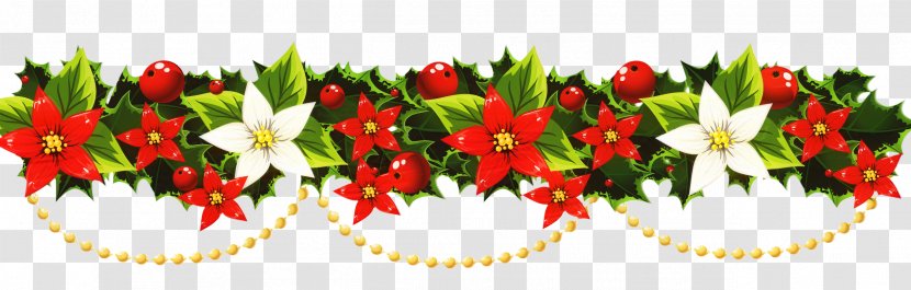 Christmas Poinsettia - Flower - Wildflower Petal Transparent PNG