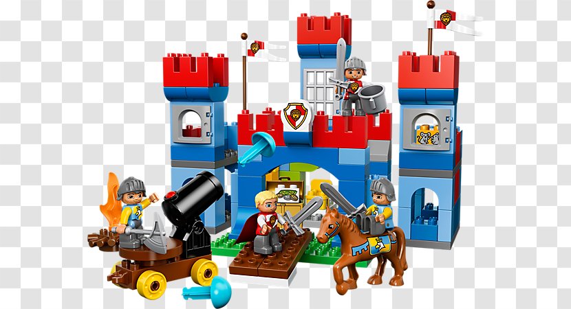 LEGO 10577 DUPLO Big Royal Castle Lego Duplo Knights Tournament - City - Toy Transparent PNG