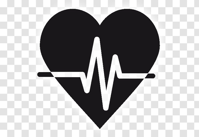 Heart Rate Electrocardiography Pulse - Silhouette Transparent PNG