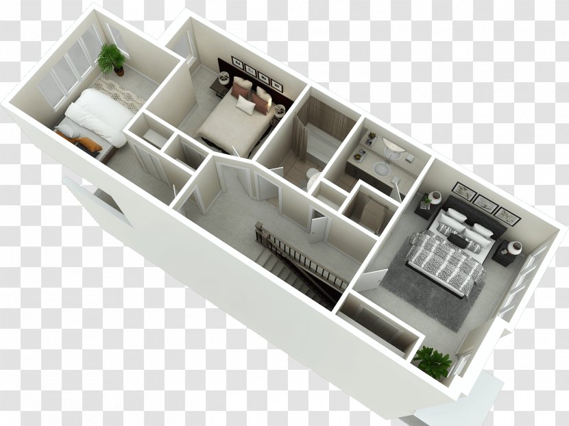House Apartment Floor Plan - Electronics Transparent PNG