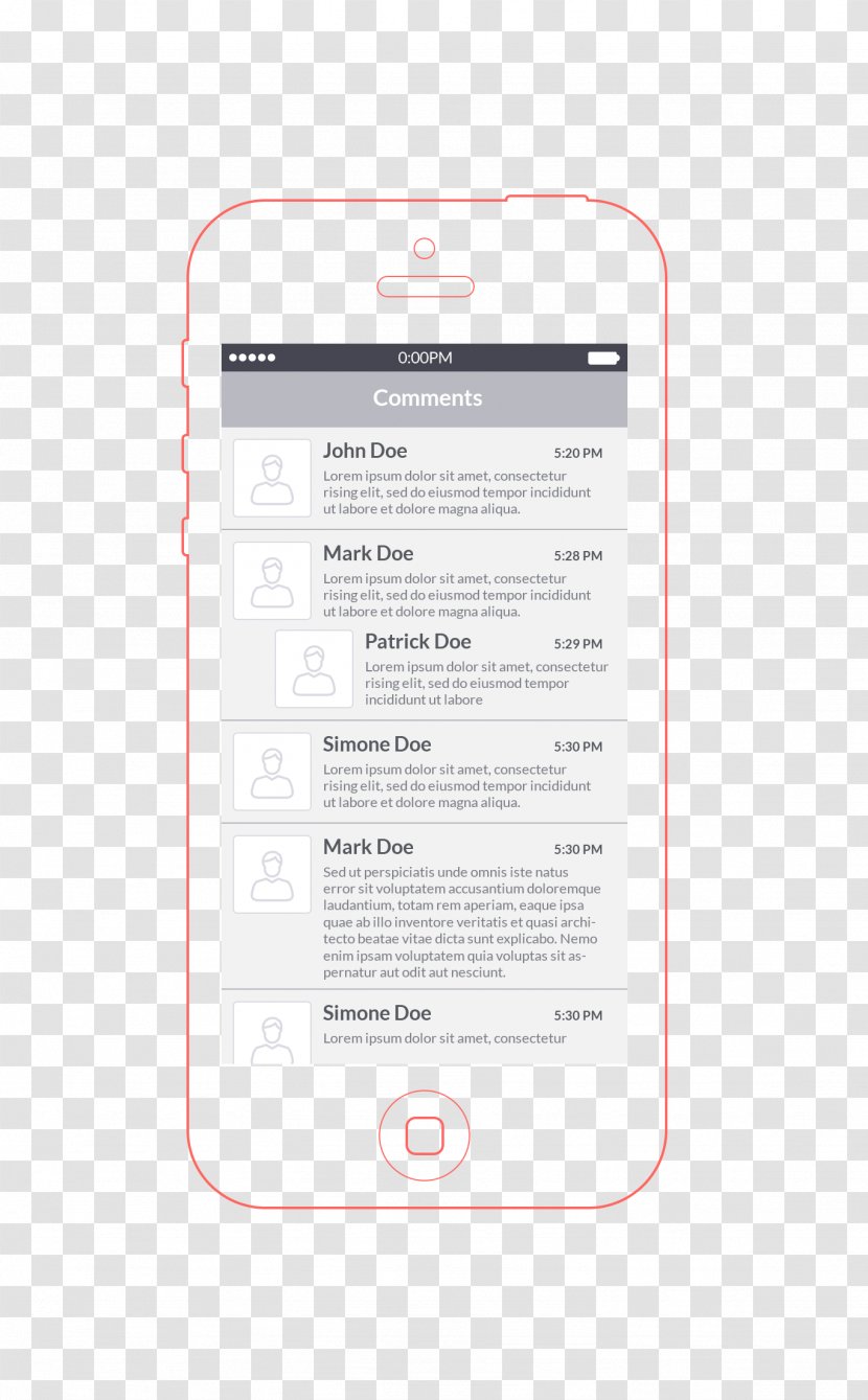Brand Text Messaging Document Font - Iphone - Phone Information Template Ui Transparent PNG