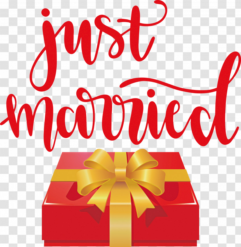 Just Married Wedding Transparent PNG