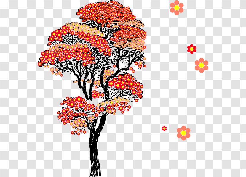 Cherry Blossom Tree Flower Clip Art - Japan Transparent PNG