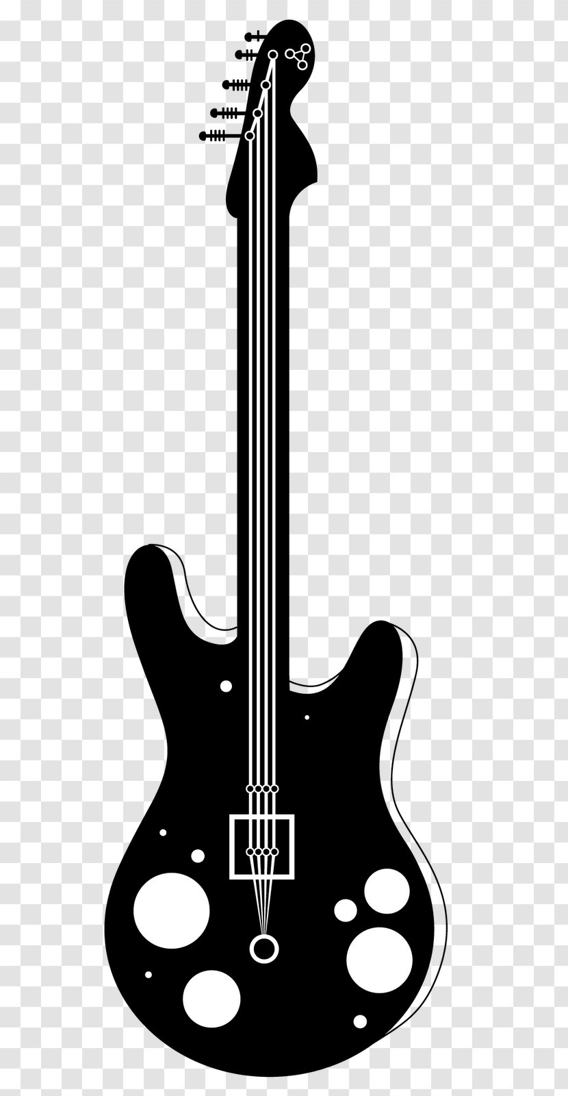 Bass Guitar Acoustic-electric Double - Tree Transparent PNG