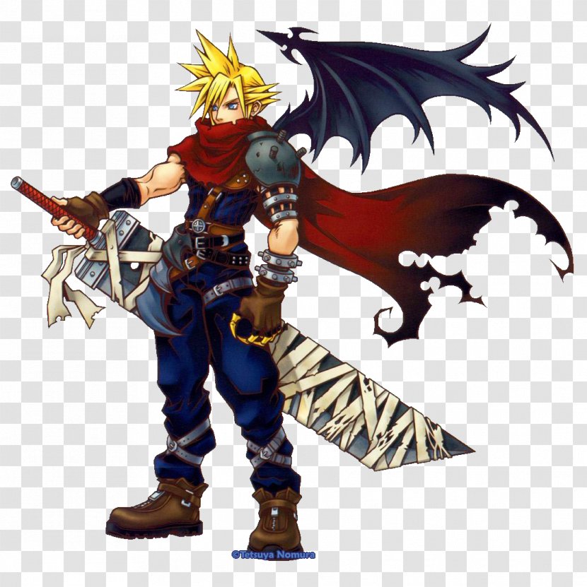 Cloud Strife Final Fantasy VII Kingdom Hearts II Dissidia Hearts: Chain Of Memories - Flower - Heart Transparent PNG