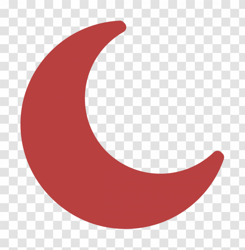 Global UI Icon Crescent Moon Phase Icon Nature Icon Transparent PNG