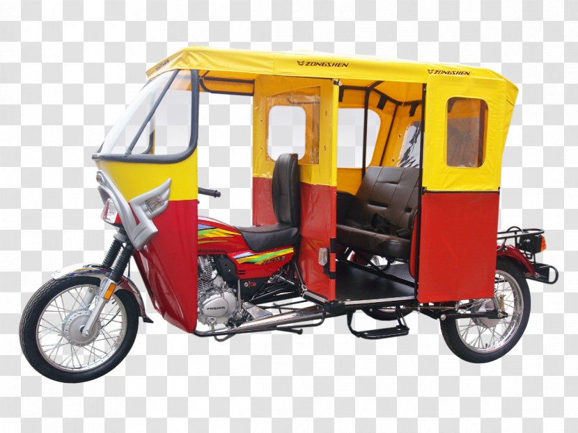 Auto Rickshaw Taxi Scooter Car - Zongshen Transparent PNG