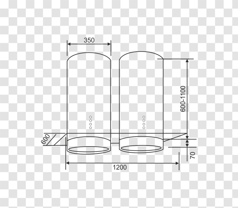 Drawing Furniture Diagram /m/02csf - White - Kitchen Chimney Transparent PNG
