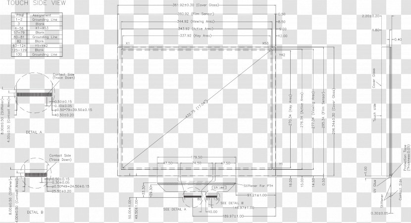 Paper Drawing Diagram Pattern - Glass Display Panels Transparent PNG