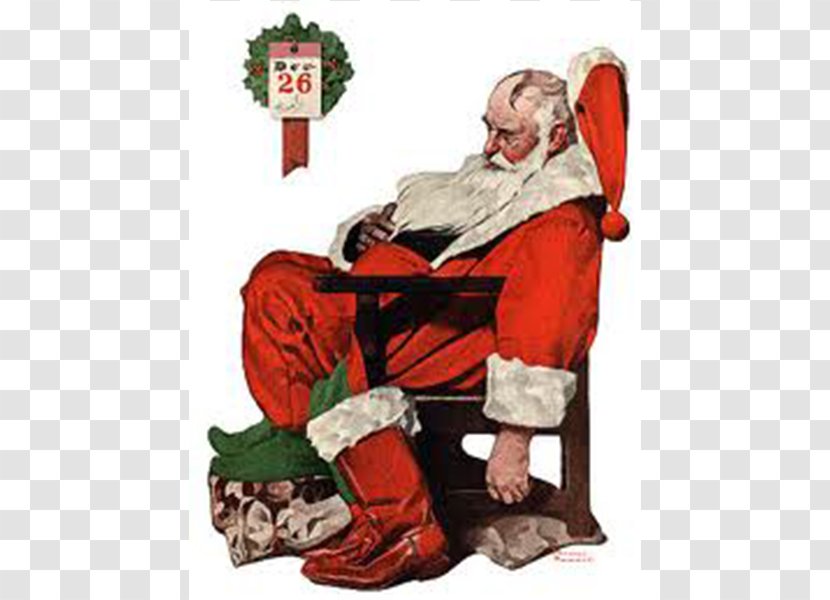 Christmas Santa Claus United States Boxing Day Holiday - Human Behavior Transparent PNG