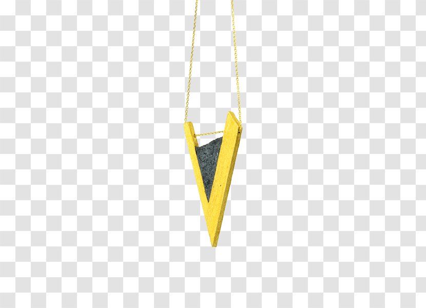 Concrete Necklace Cement Gold Pendant - Length - Woman Transparent PNG