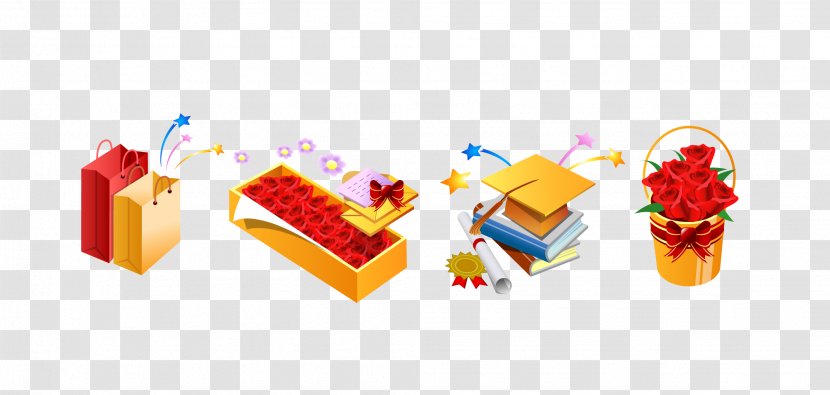 Gift - Toy Block - Vector Books Transparent PNG