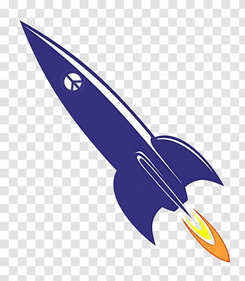 Rocket Cartoon - Knife Blade Transparent PNG
