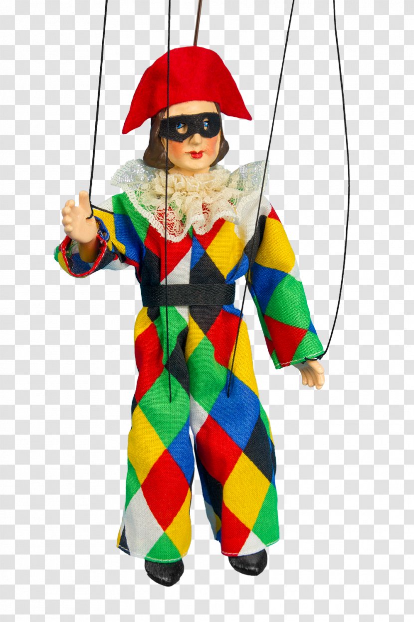 Clown Costume Puppet Transparent PNG