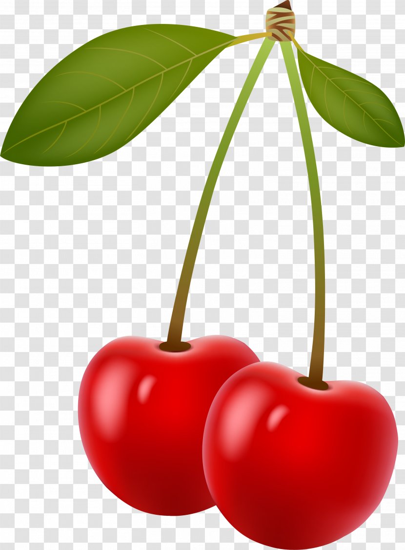 Cherry Berry Clip Art - Free Content - Red Fresh Sweet Transparent PNG