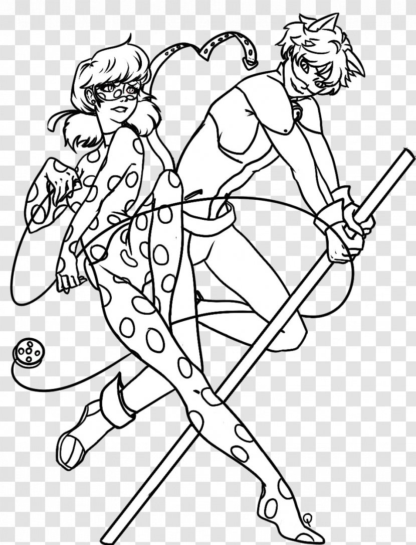 Adrien Agreste Coloring Book Drawing Plagg Ladybird - Adult - Cat Transparent PNG