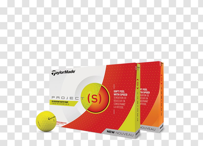 Golf Balls TaylorMade Equipment - Taylor Made Project S - In China Transparent PNG