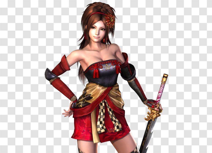 Kaihime Samurai Warriors 3 Orochi Musou Z - Woman Warrior Transparent PNG