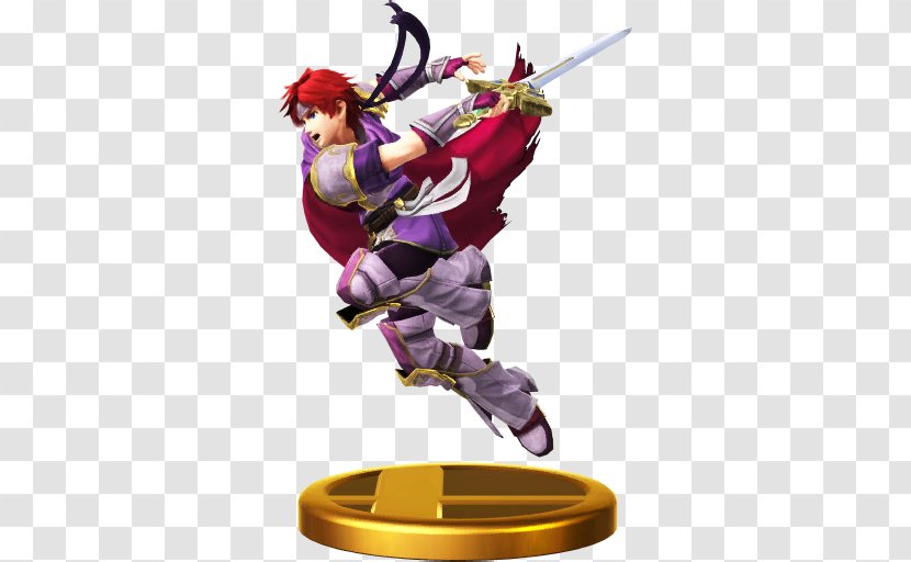 Super Smash Bros. For Nintendo 3DS And Wii U Fire Emblem: The Binding Blade Melee Ryu Ken Masters - Figurine - Trophy Transparent PNG