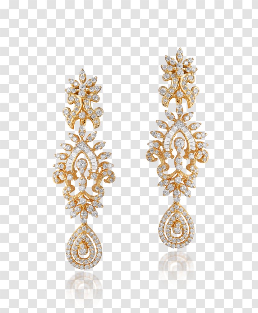 Earring Chanel Jewellery Carat Diamond - Solitaire Transparent PNG