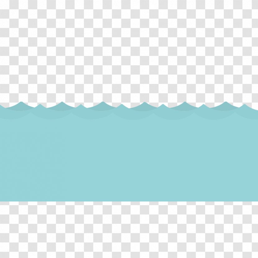 Area Angle Pattern - Blue Sea Transparent PNG