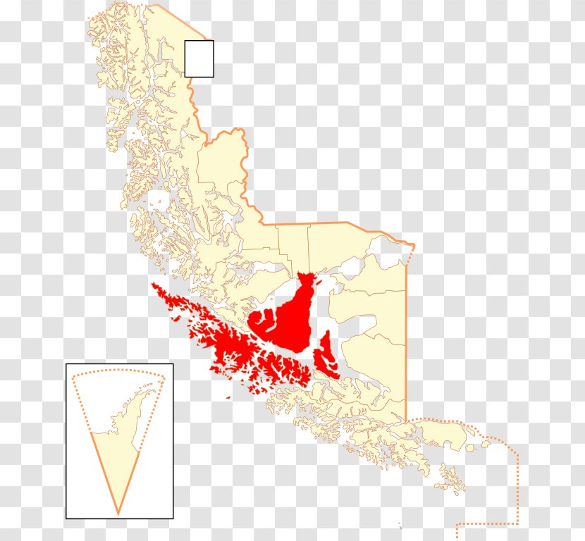 Punta Arenas Strait Of Magellan Zona Austral Map Tierra Del Fuego - City Transparent PNG